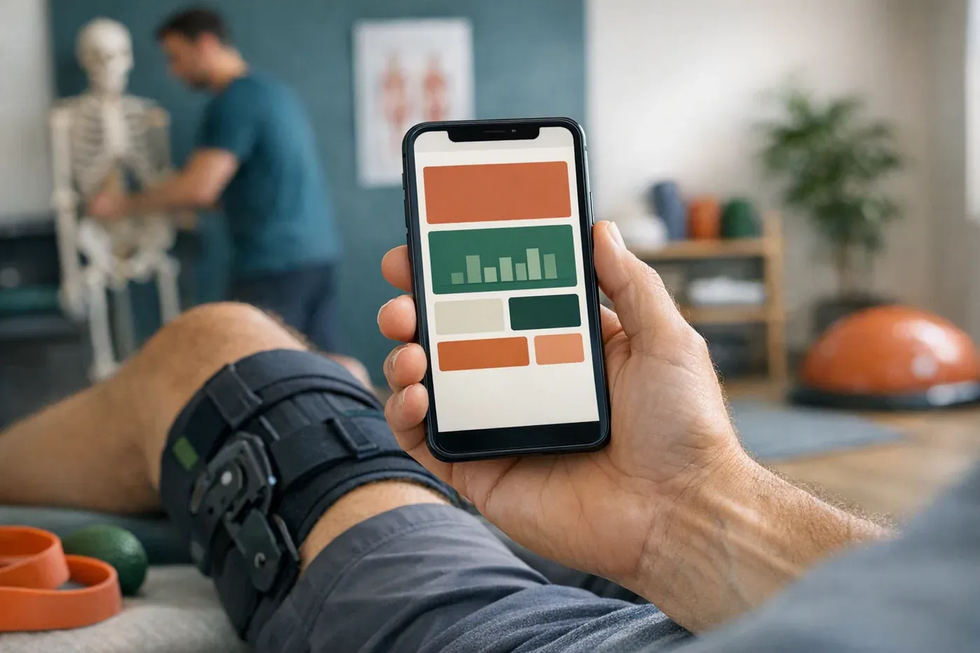 Lista d'attesa per l'app di monitoraggio della riabilitazione