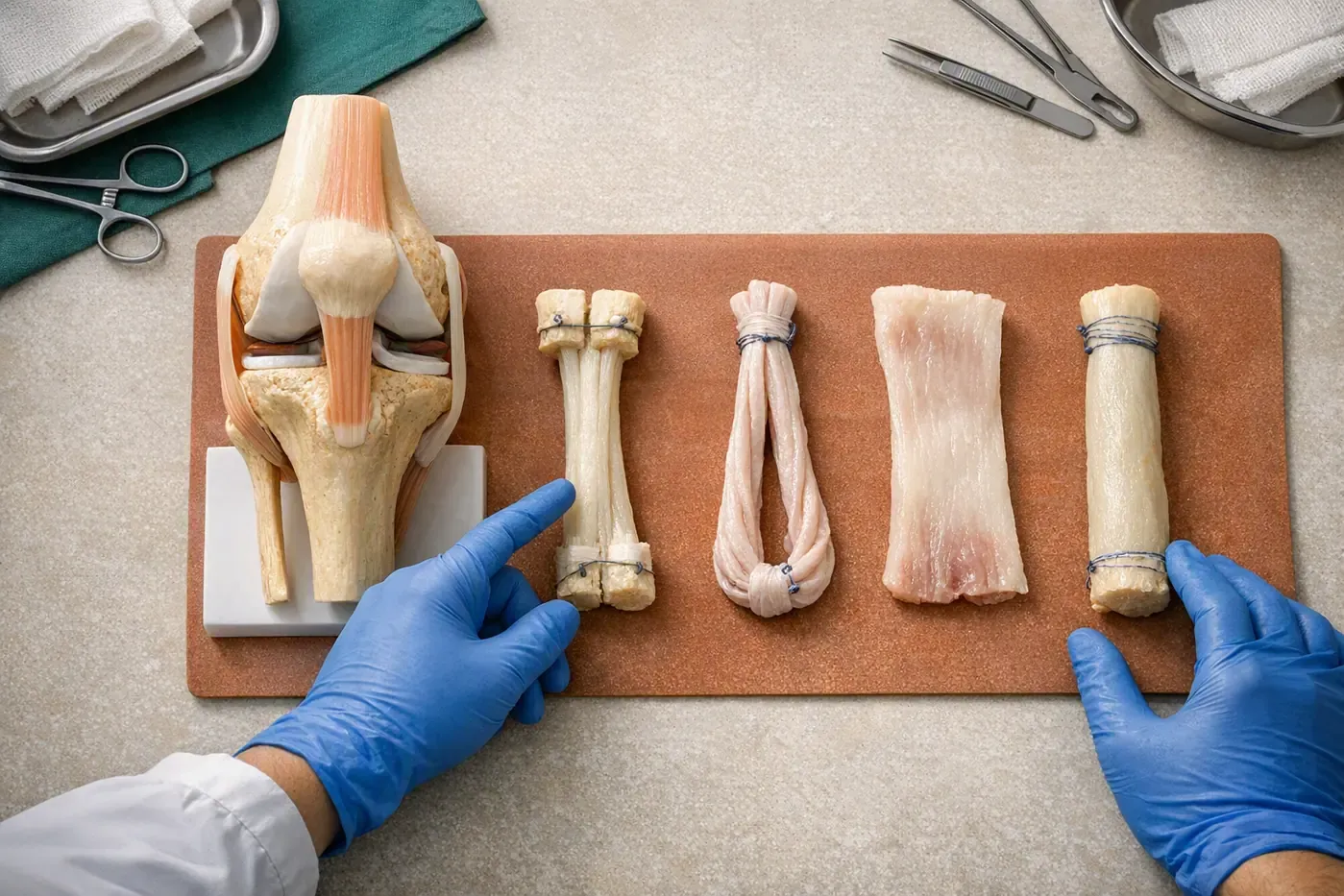 Scelta del trapianto: rotuleo, ischiocrurali o quadricipitale